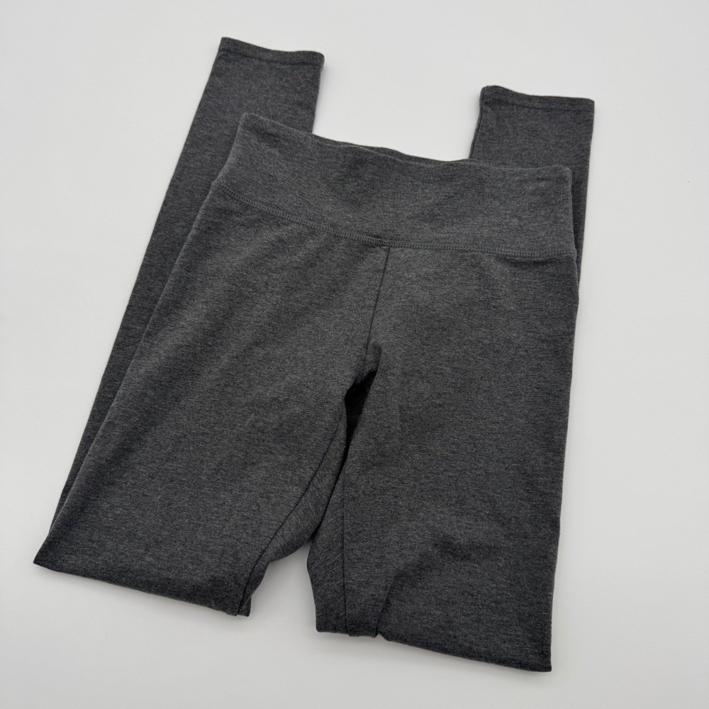 Aerie Chill Play‎ Move Gray Heather High Waisted Cotton Blend Leggings Small